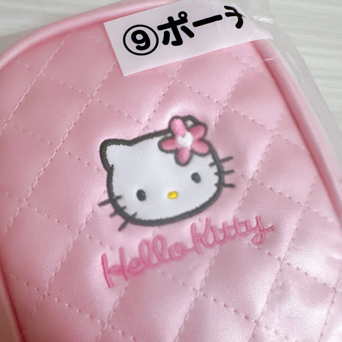 ハローキティ 当たりくじ キルトキティ ポーチ ピンク 小物入れ ハローキティ 当たりくじ キルトキティ ポーチ ピンク 小物入れ