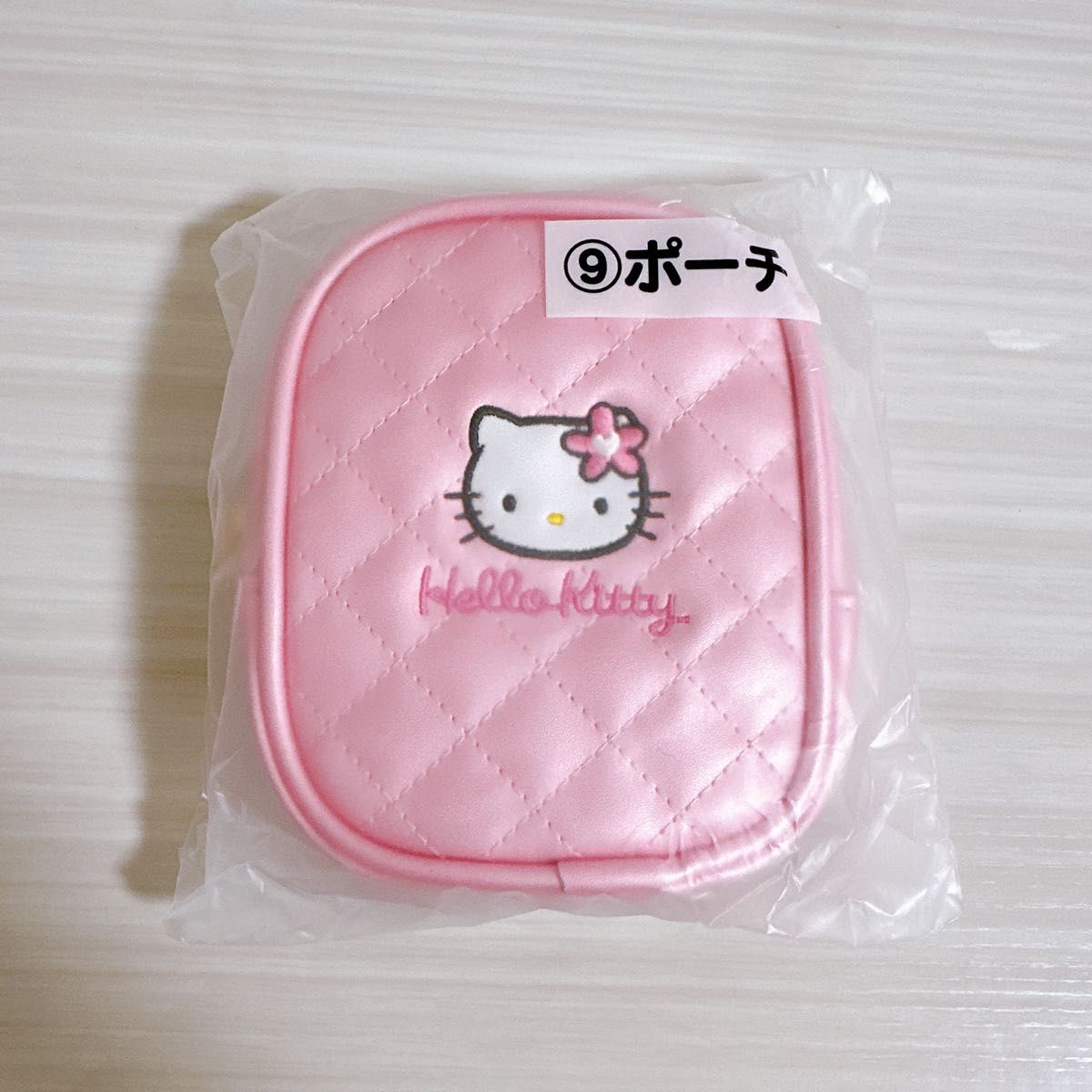 ハローキティ 当たりくじ キルトキティ ポーチ ピンク 小物入れ ハローキティ 当たりくじ キルトキティ ポーチ ピンク 小物入れ