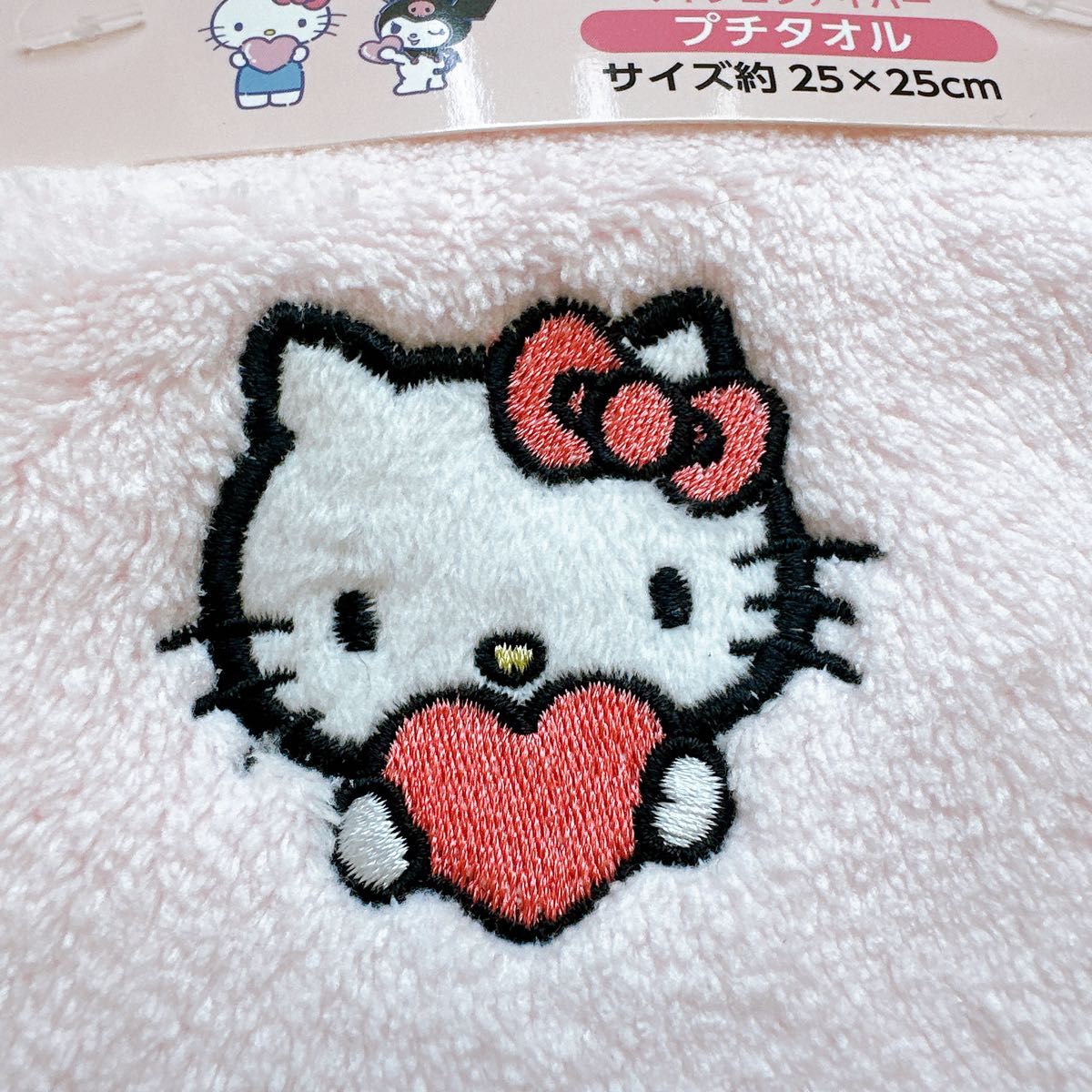 ハローキティ キティちゃん マイクロファイバー プチタオル ミニ ハローキティ キティちゃん マイクロファイバー プチタオル ミニ