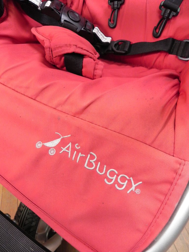 Air Buggy エアバギー ☆ EN1888 ココ 赤 レッド 3輪 ベビーカー ☆ 管1426_画像3