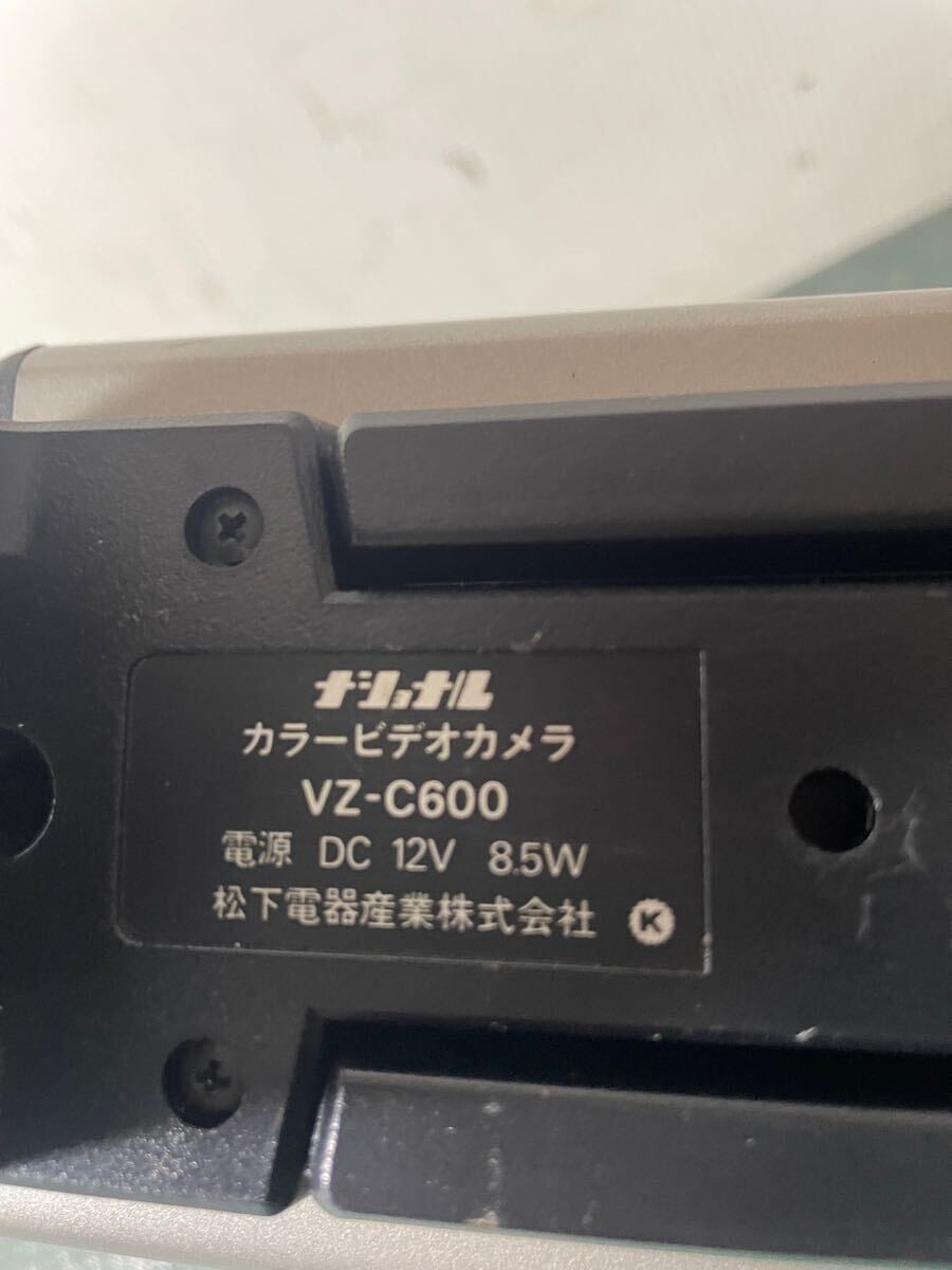 ★ ナショナル カラー ビデオカメラ VZ-C600 昭和 レトロ アンティーク レア カメラ ビデオ 希少品 ジャンク扱い★bb713