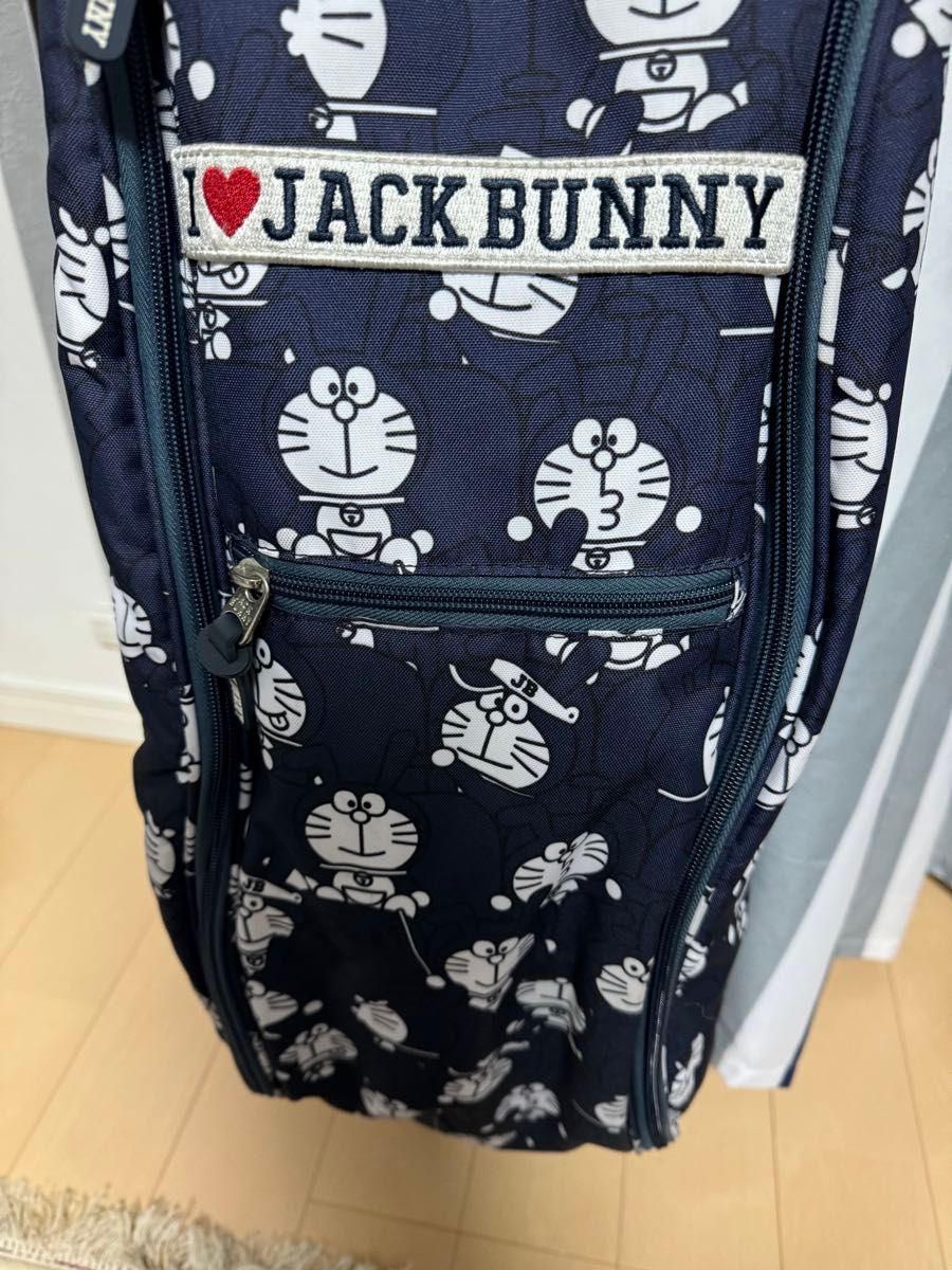 ジャックバニー ドラえもん限定モデル キャディバッグ 【難あり ジャックバニー ドラえもん限定モデル キャディバッグ 【難あり