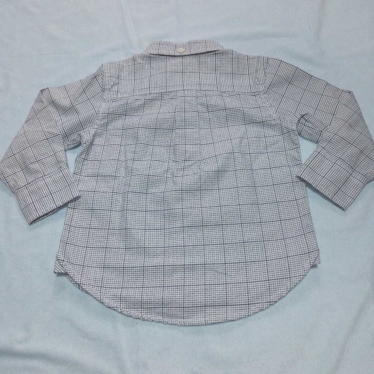 【定価5390円】新品 baby GAP チェックシャツ 95 長袖シャツ ワイシャツ ギャップ チェックシャツ_画像6