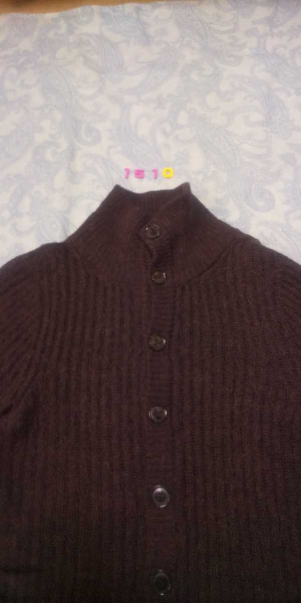 1510 Dolce & Gabbana collar attaching rib compilation long sleeve alpaca cardigan Italy milano Japan 44 Aoyama 