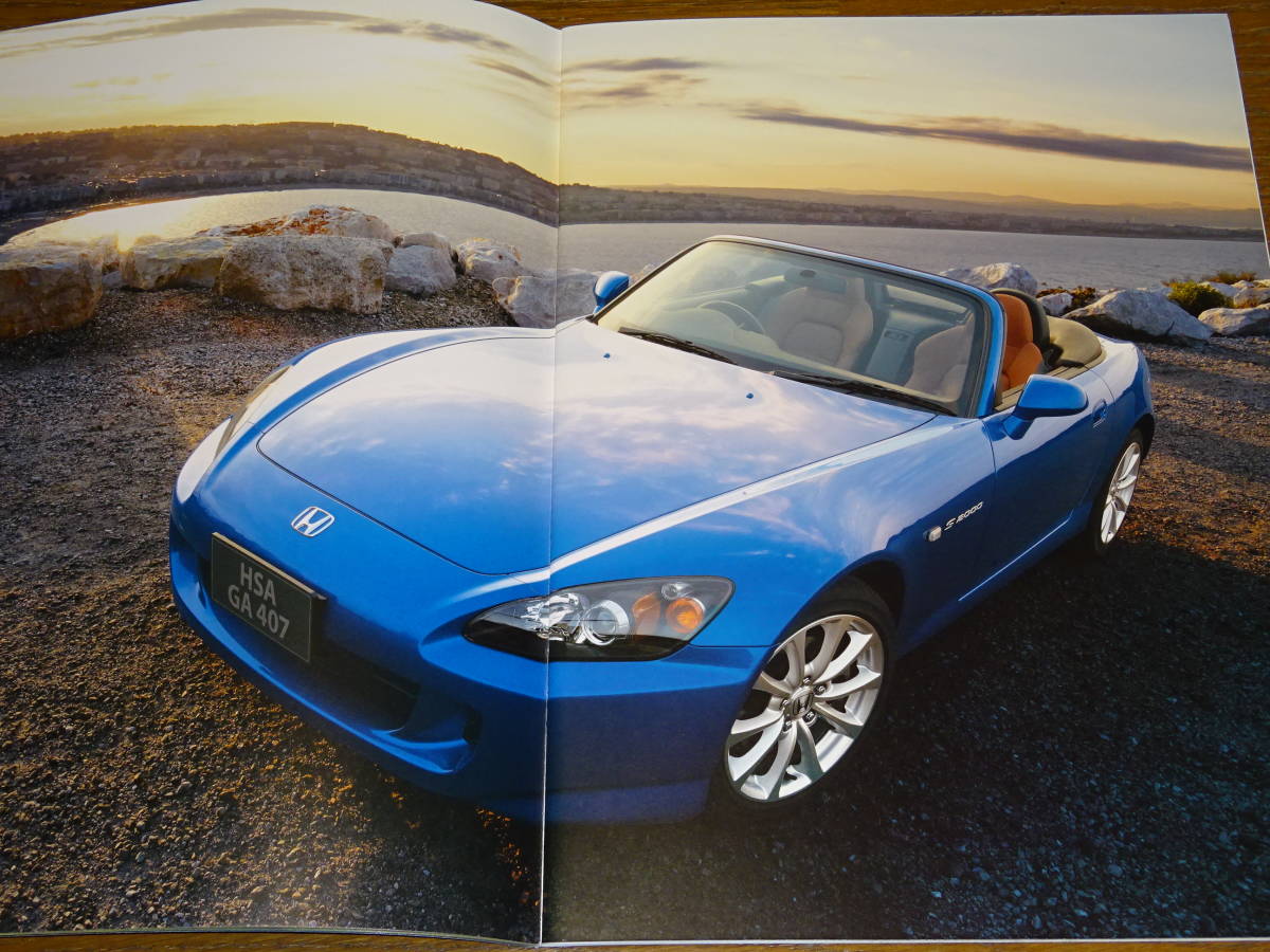 #2006 year 3 month Honda S2000 catalog # with price list Type-V have 