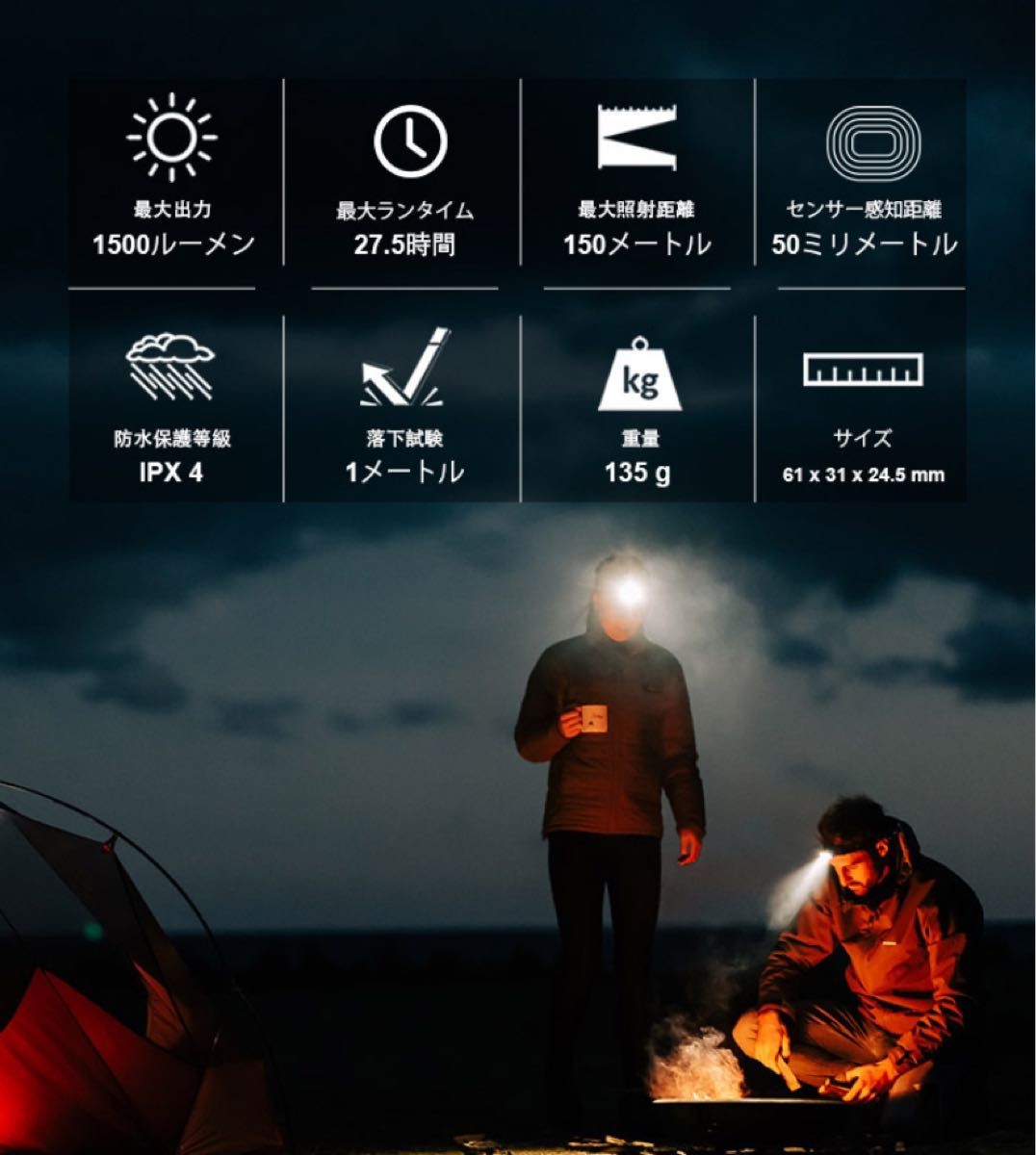 Olight Array 2 Pro BK ヘッドライト　オーライト