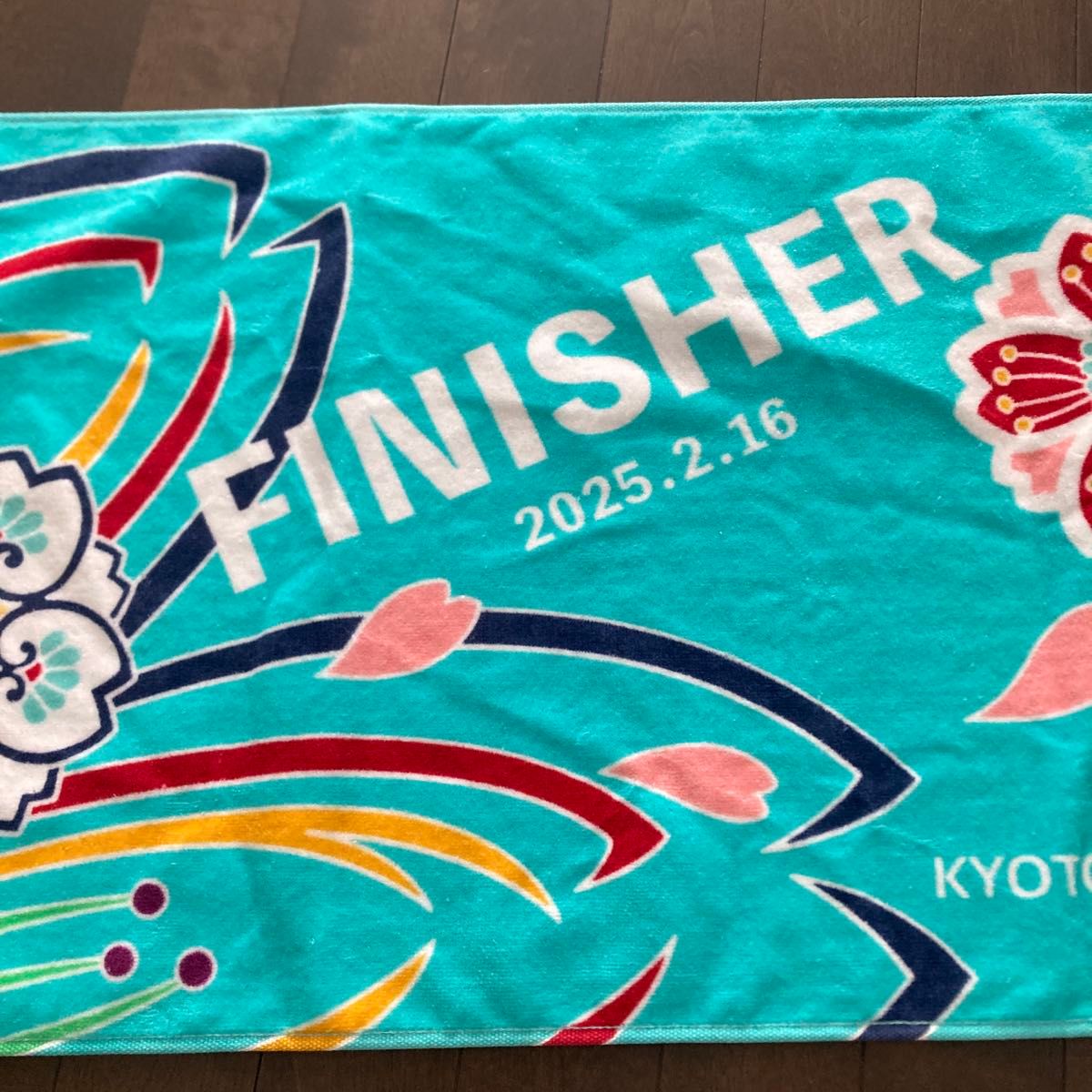 京都マラソン2016 フィニッシャータオル 完走タオル 京都マラソン タオル 京都マラソン2016 フィニッシャータオル 完走タオル 京都