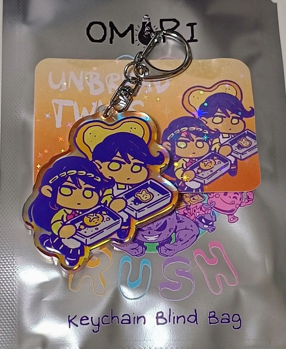 未使用 OMORI ボスラッシュ アクリルキーチェーン アンブレッド 未使用 OMORI ボスラッシュ アクリルキーチェーン アンブレッド