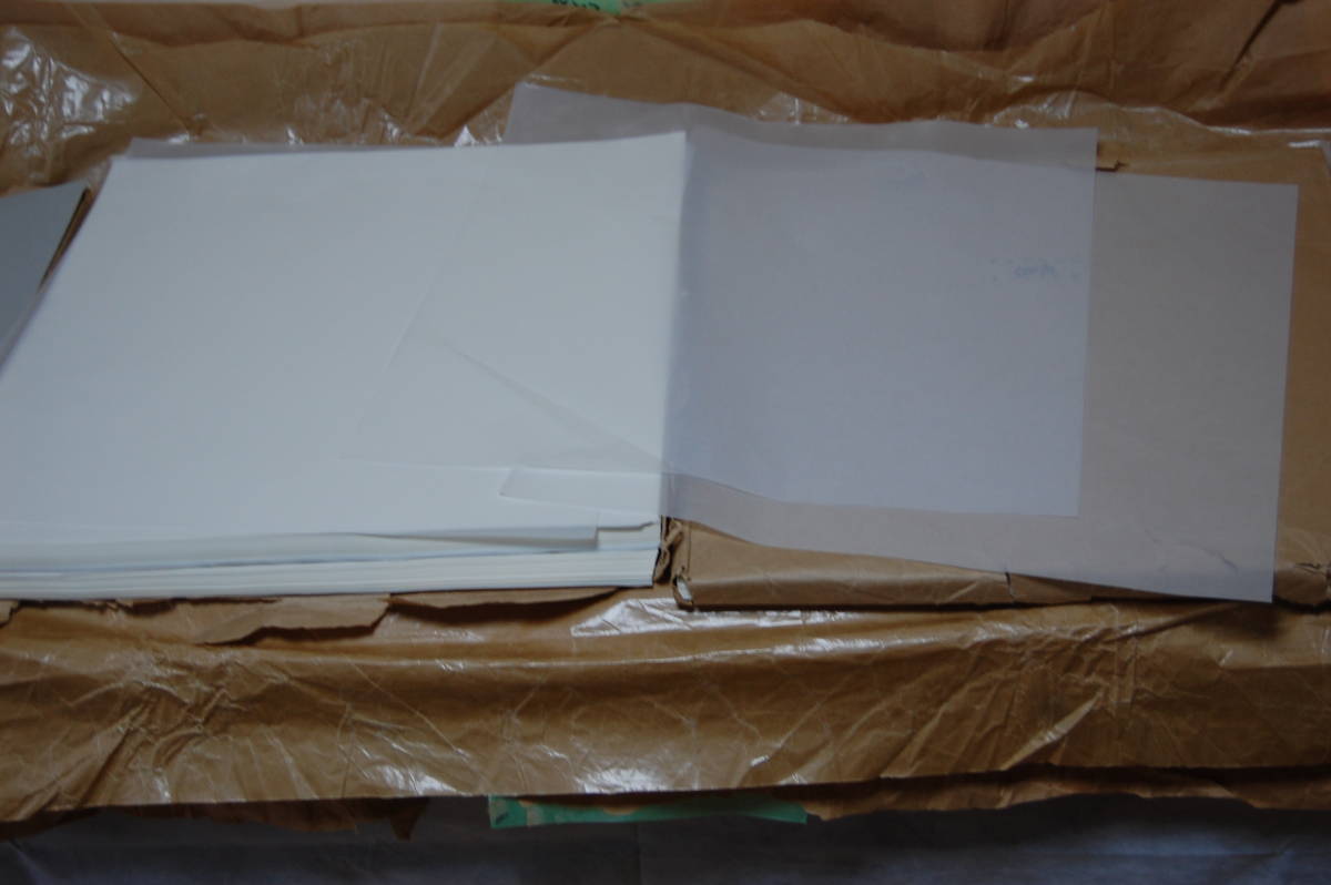 クッキングシート　日本製紙　白色グラシンペーパー　両面シリコーン樹脂耐油紙