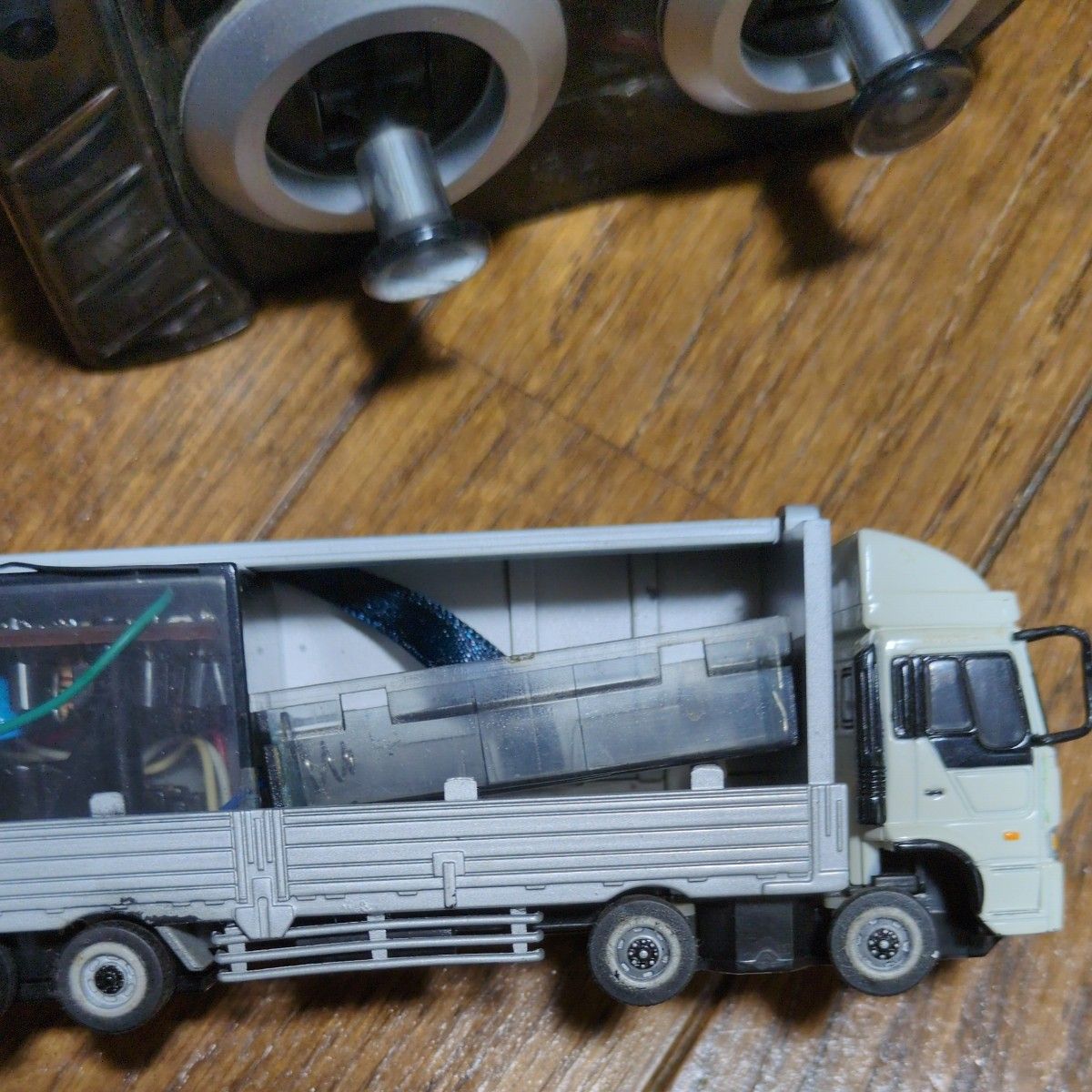 京商1/80 ラジコン トレーラー トラック バス USED ジャンク 京商1/80 ラジコン トレーラー トラック バス USED ジャンク