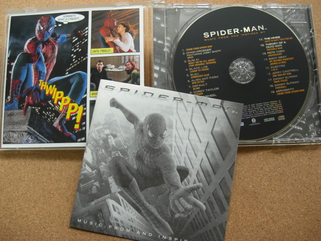 ＊ Spiderman ／ оригинал  *   звук    truck （SICP117）（ Япония  пластинка ）