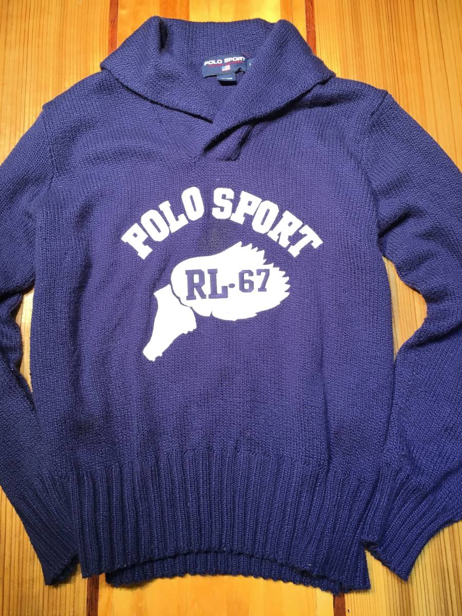 廃番/入手困難】センス抜群◎RALPH LAUREN 往年のPOLO SPORT コットン