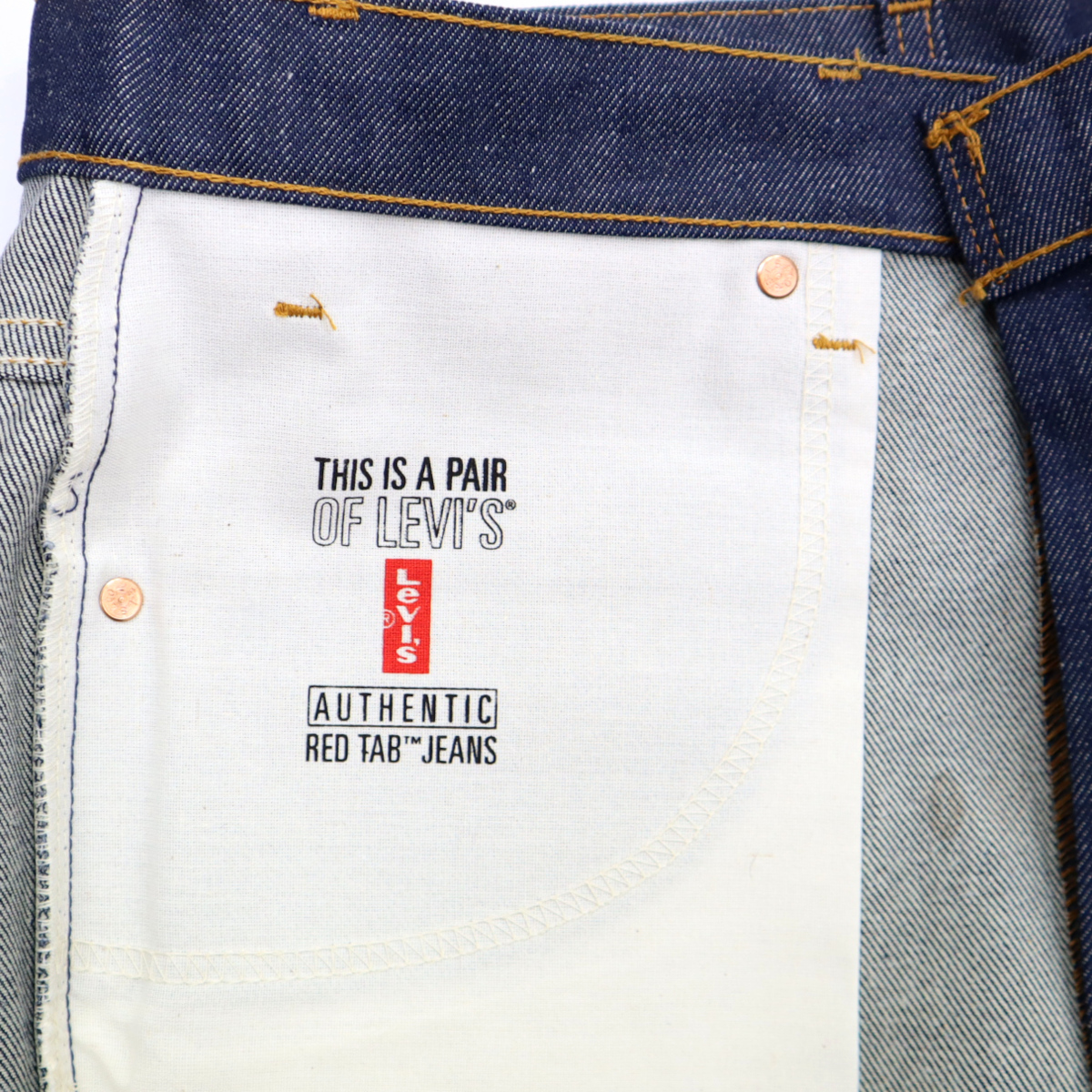 ☆送料無料☆　デッドストック 90s ビンテージ LEVIS リーバイス 517 USA製 ブーツカット デニム パンツ ジーンズ 古着 ワーク W 36 90年代_画像5