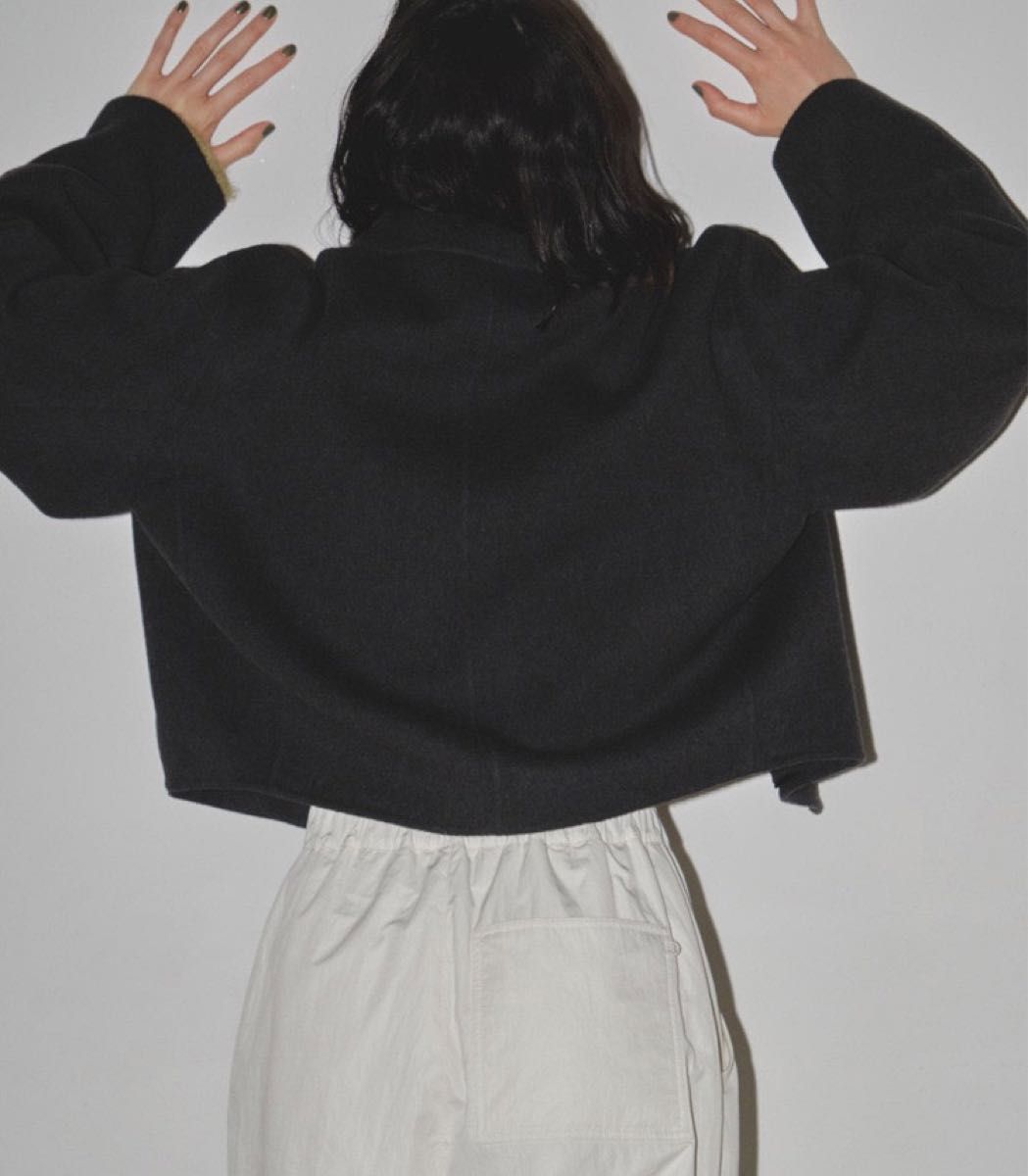 新品TODAYFUL Wool Zip Blouson ブラック 38 即日送 新品TODAYFUL Wool Zip Blouson ブラック 38 即日送