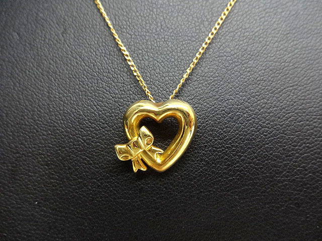 ヤフオク ティファニー Tiffany ハート リボン ネックレス ヤフオク ティファニー Tiffany ハート リボン ネックレス