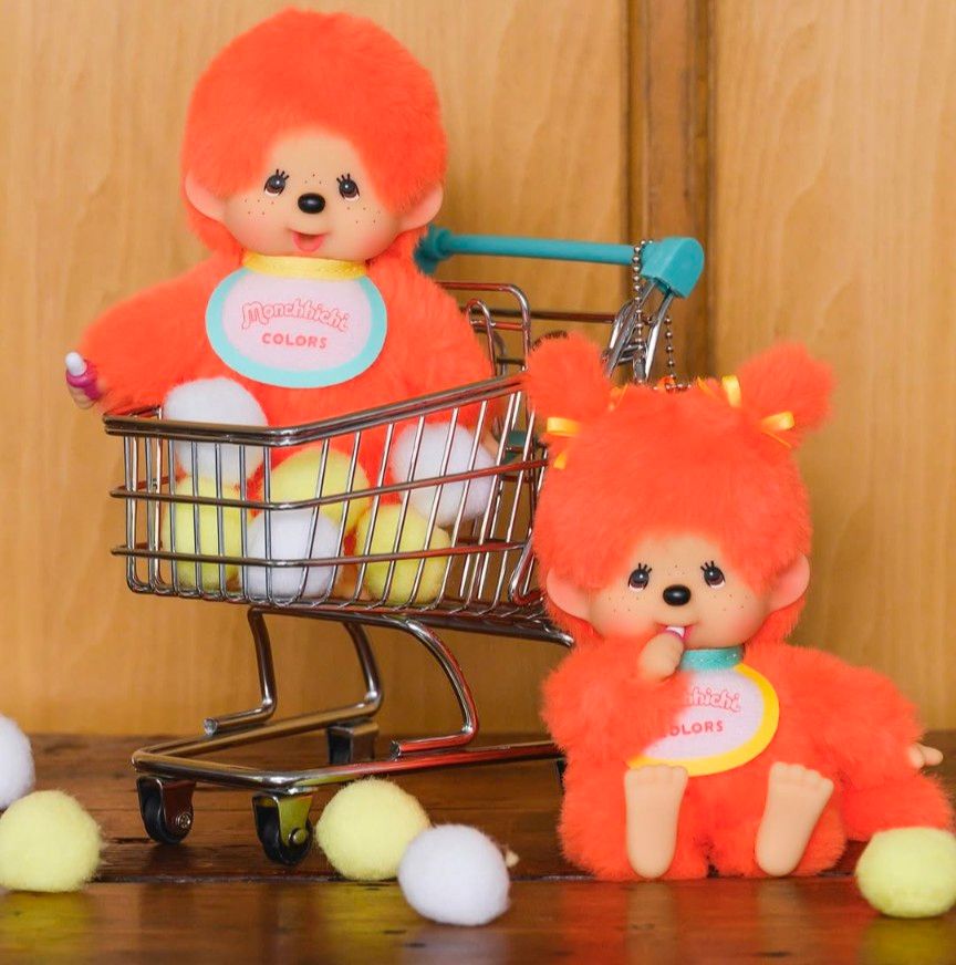 モンチッチ COLORS オレンジ キーチェーン 男の子 女の子 セット モンチッチ COLORS オレンジ キーチェーン 男の子 女の子 セット