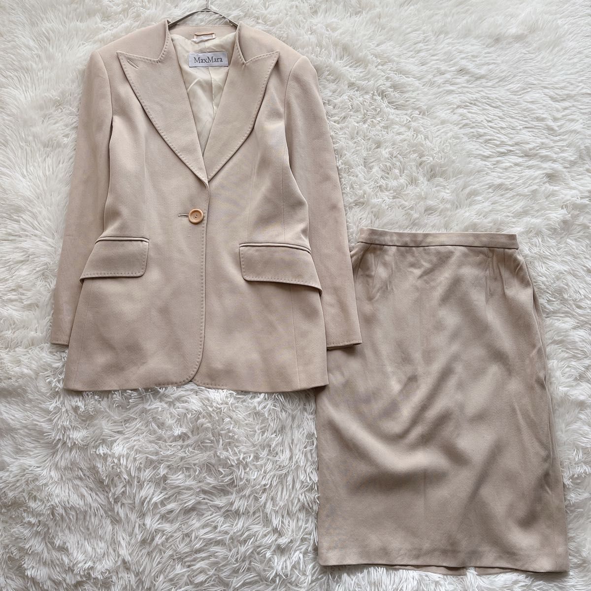 MaxMara マックスマーラ 最高級 白タグ ダブル セットアップ MaxMara マックスマーラ 最高級 白タグ ダブル セットアップ