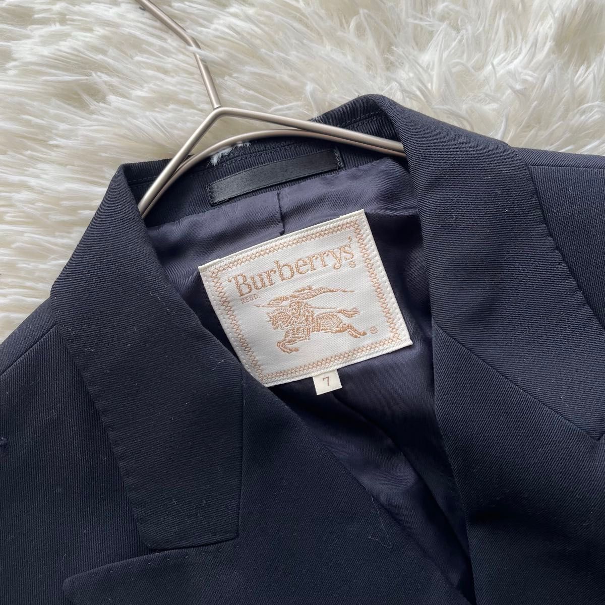 BURBERRY バーバリー スーツ セットアップ ダブル 紺ブレ BURBERRY バーバリー スーツ セットアップ ダブル 紺ブレ