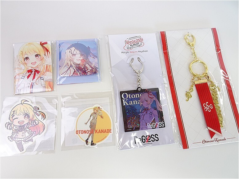 音乃瀬奏 Regloss グッズ一括 記念グッズ アクリルスタンド 缶 音乃瀬奏 Regloss グッズ一括 記念グッズ アクリルスタンド 缶