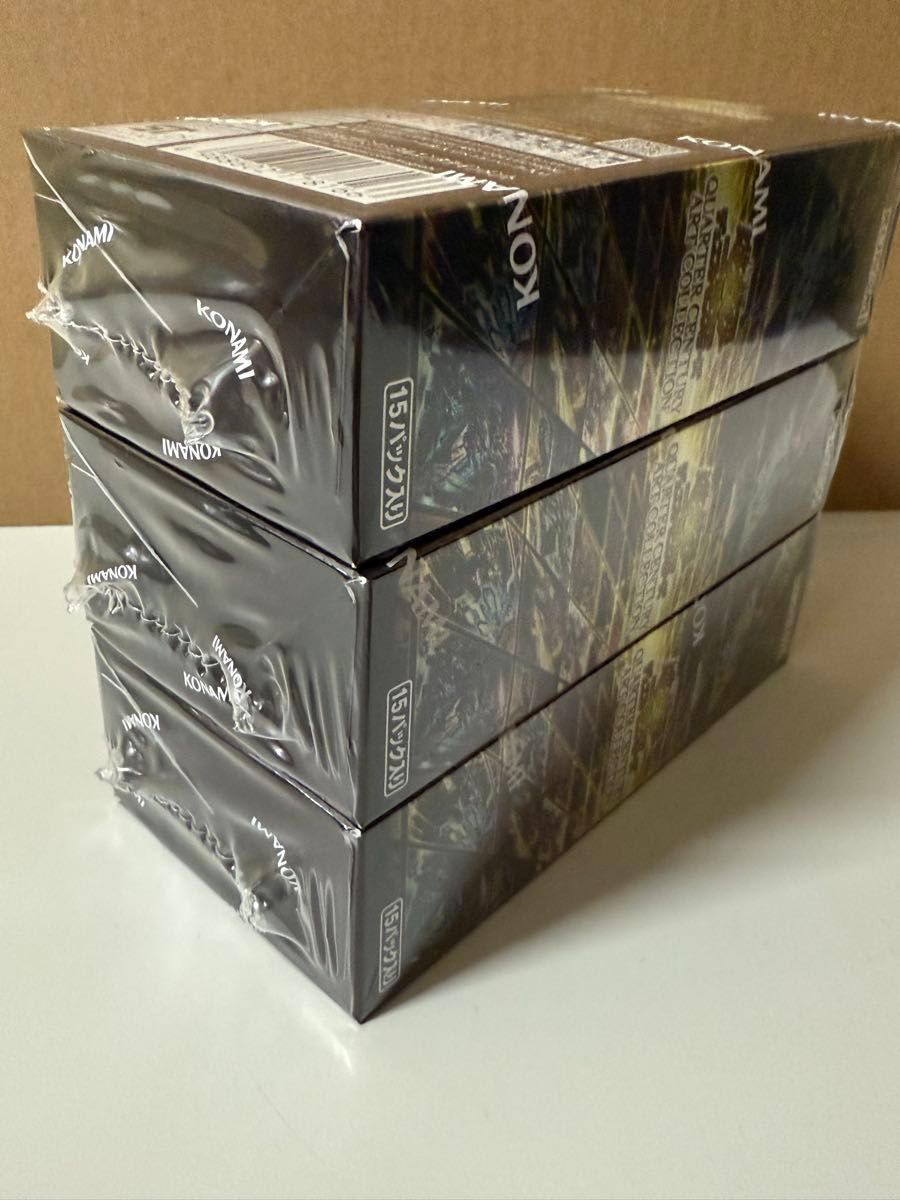 遊戯王 QUARTER CENTURY ART COLLECTION 3BOX 未開封シュリンク 遊戯王 QUARTER CENTURY ART COLLECTION 3BOX 未開封シュリンク
