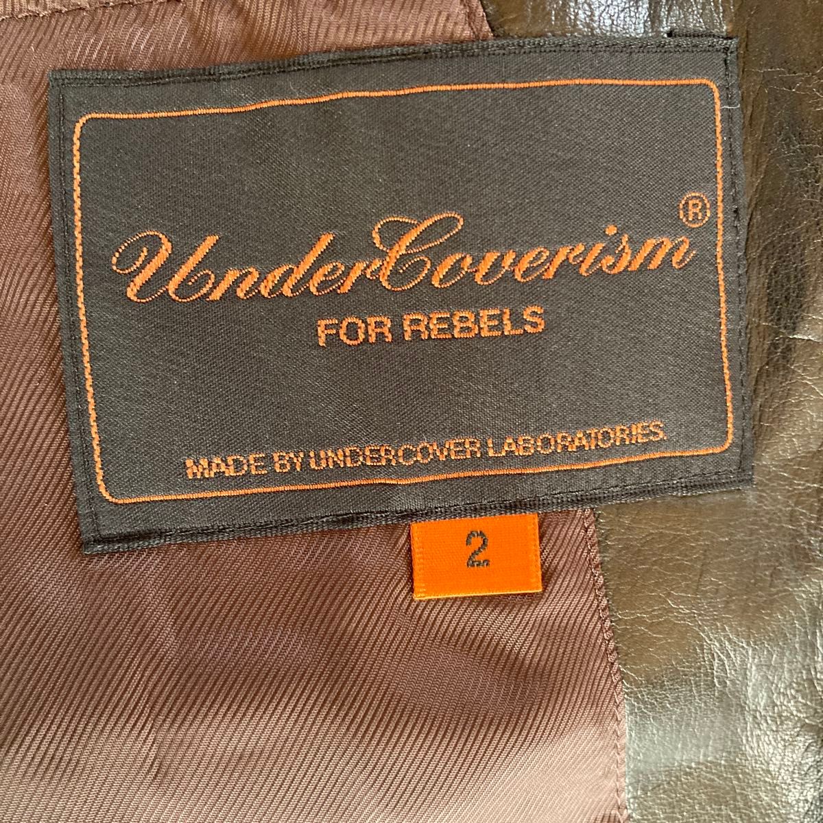 希少・美品 UNDERCOVER アンダーカバーダブルライダース 希少・美品 UNDERCOVER アンダーカバーダブルライダース