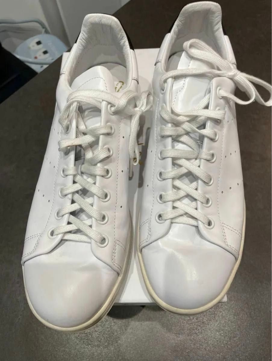 希少 廃盤 箱付 美品 アディダス スタンスミス リーコン EE5785 希少 廃盤 箱付 美品 アディダス スタンスミス リーコン EE5785