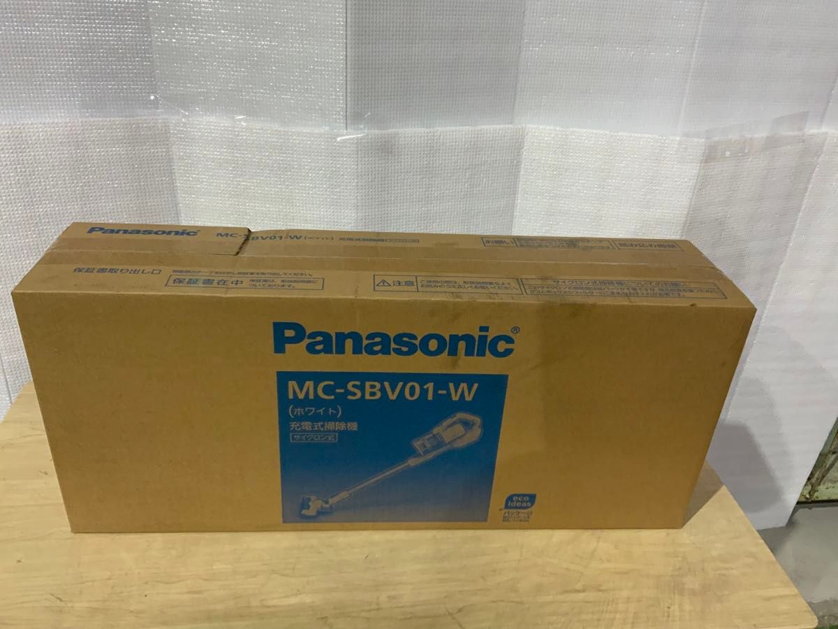 新品未使用箱不良 パナソニック 充電式掃除機 MC-SBV01 ホワイト 新品未使用箱不良 パナソニック 充電式掃除機 MC-SBV01 ホワイト