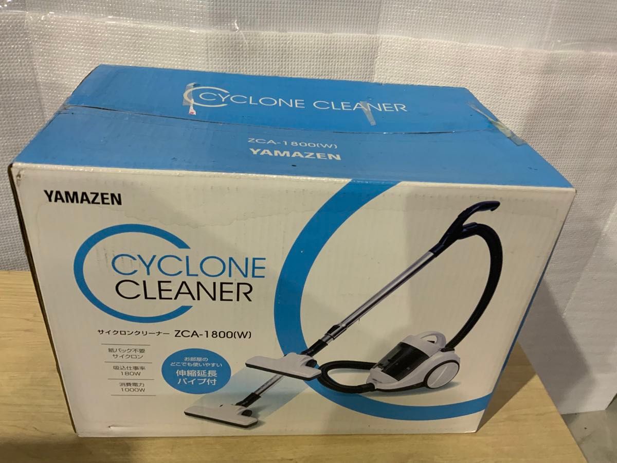 新品未使用箱不良 サイクロンクリーナー キャニスター掃除機 ZCA-1800 山善 YAMAZEN 新品未使用箱不良 サイクロンクリーナー キャニスター掃除機 ZCA-1800 山善 YAMAZEN