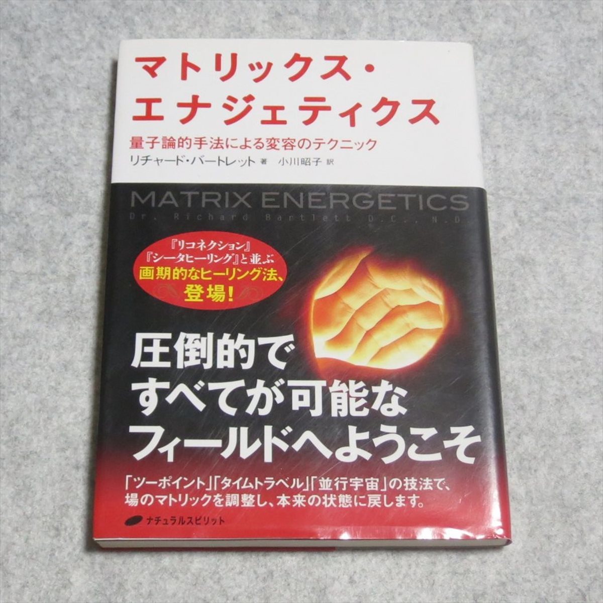 マトリックス・エナジェティクス 量子論的手法による変容のテクニック【書込みあり/ナチュラルスピリット/リチャードバートレット】_画像1