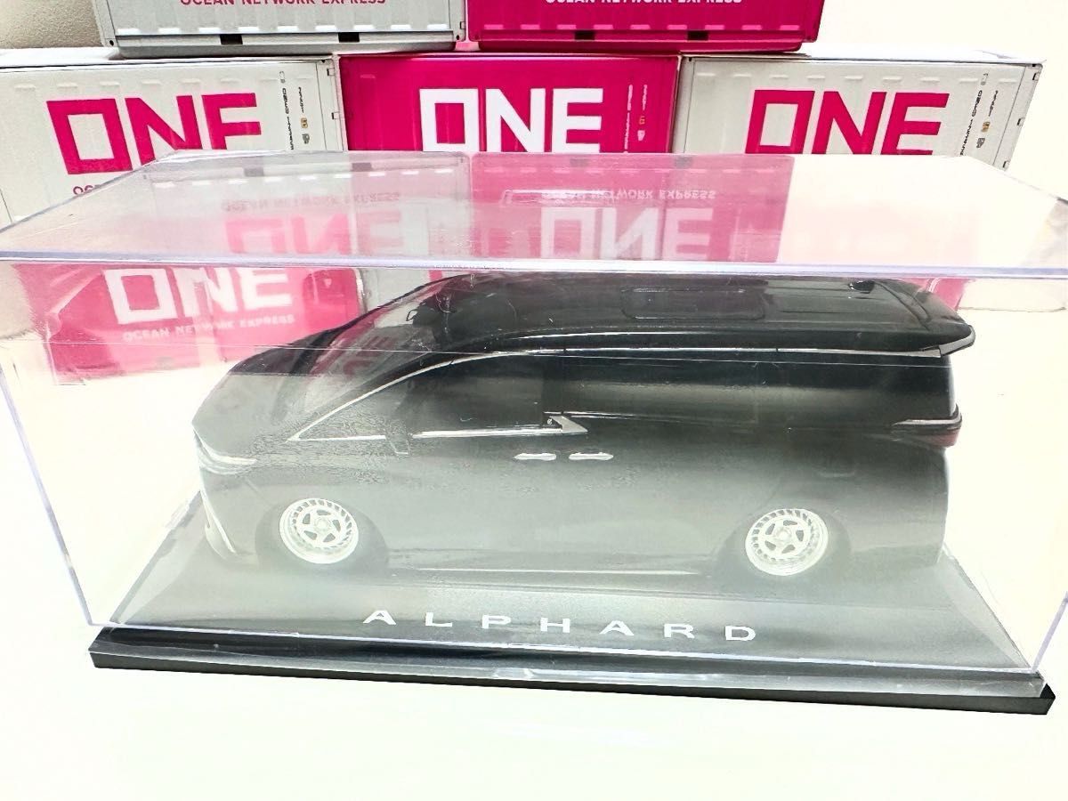 非売品 40系 アルファード 1/30 SSRホイール改 黒 カラー 非売品 40系 アルファード 1/30 SSRホイール改 黒 カラー
