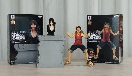 ワンピース ドラマチックショーケース ルフィ ロビン フィギュア ワンピースフィギュア ドラマチックショーケース ルフィ&ニコ