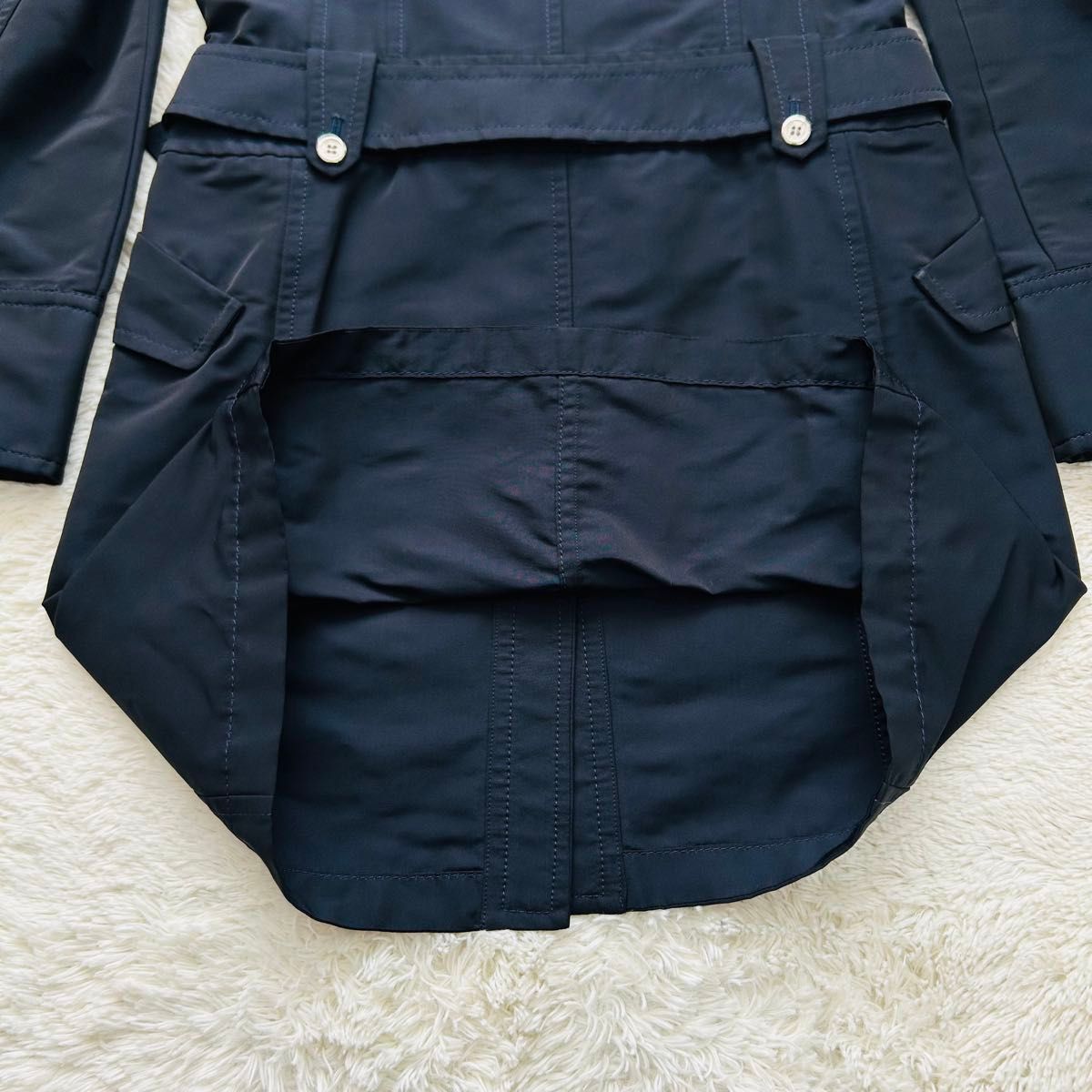 極美品】バーバリーロンドン トレンチコート シルバーボタン 極美品】バーバリーロンドン トレンチコート シルバーボタン