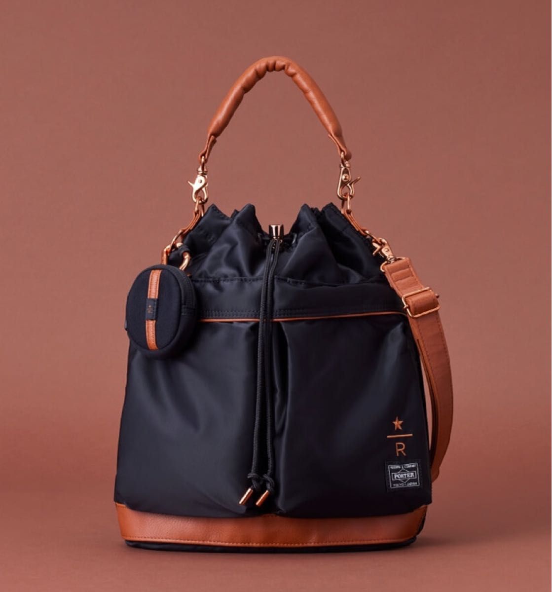 PORTER スターバックス リザーブコーヒービーンシェイプ2WAY PORTER スターバックス リザーブコーヒービーンシェイプ2WAY