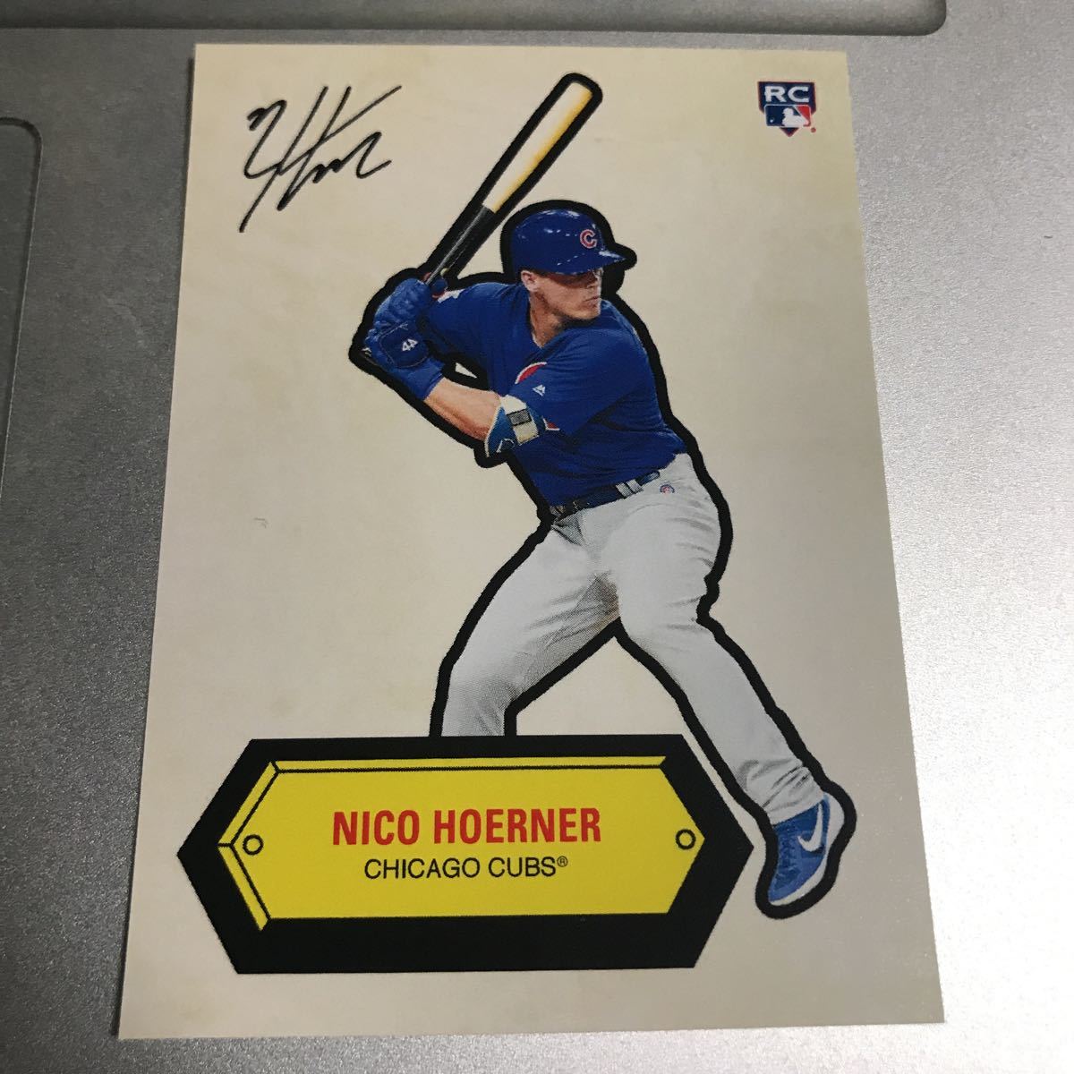 2020 topps montgomery 582 メンバー限定 ステッカー Nico hoerner rc_画像1