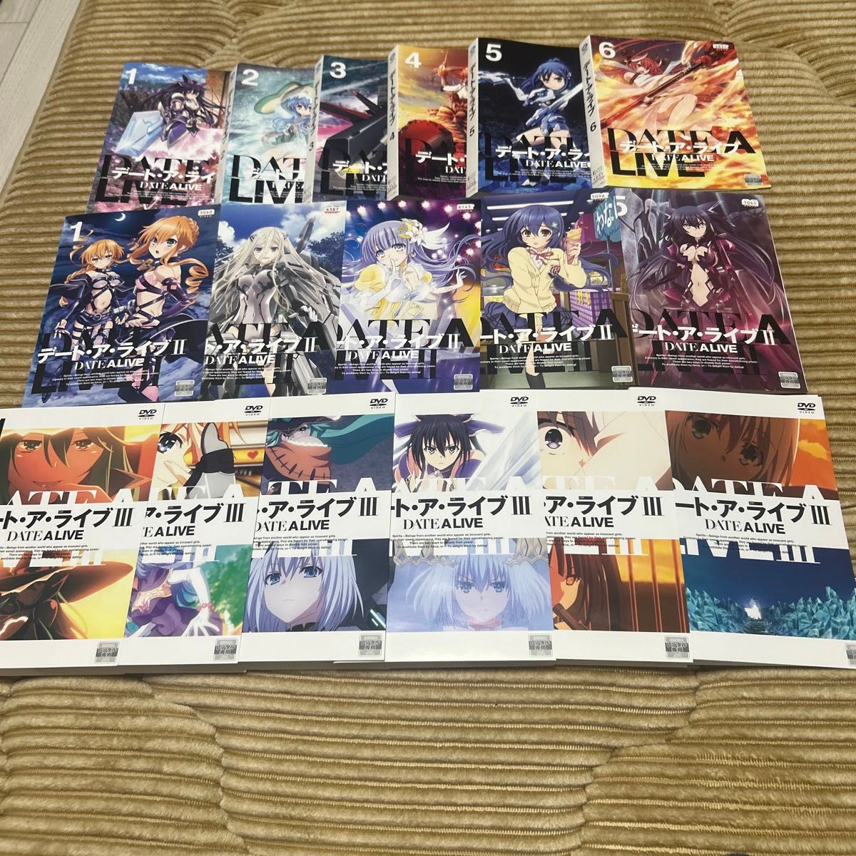 デート・ア・ライブ I II III DVD 全17巻セット デート・ア・ライブ I II III DVD 全17巻セット