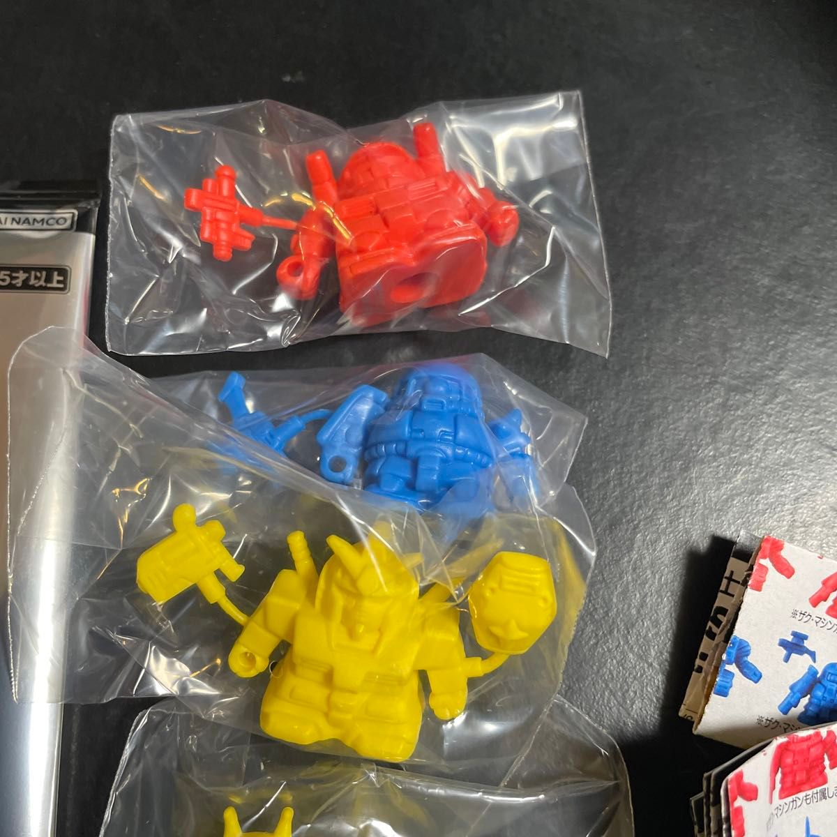 GUNDAM45FRGMT 購入特典 ノベルティカードダス・ガン消し5個 GUNDAM45FRGMT 購入特典 ノベルティカードダス・ガン消し5個