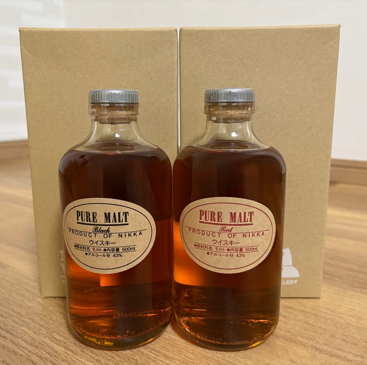 NIKKA「ピュアモルト・レッド＆ブラック」withピュアモルト