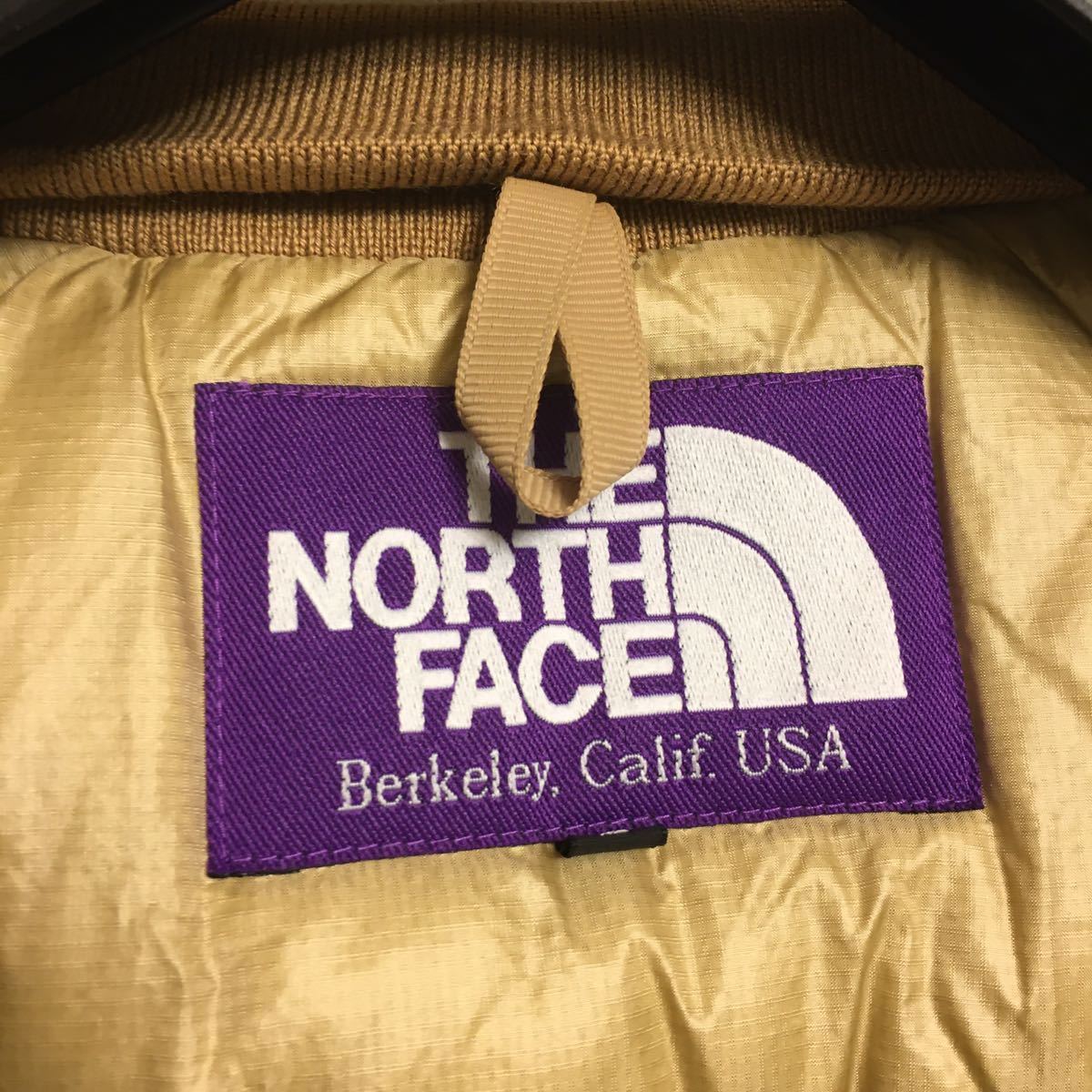 ノースフェイス パープルレーベル ダウンコート ND2365N ベージュ 65/35 光電子 N3B THE NORTH FACE DOWN JACKET ナナミカ nanamica_画像8
