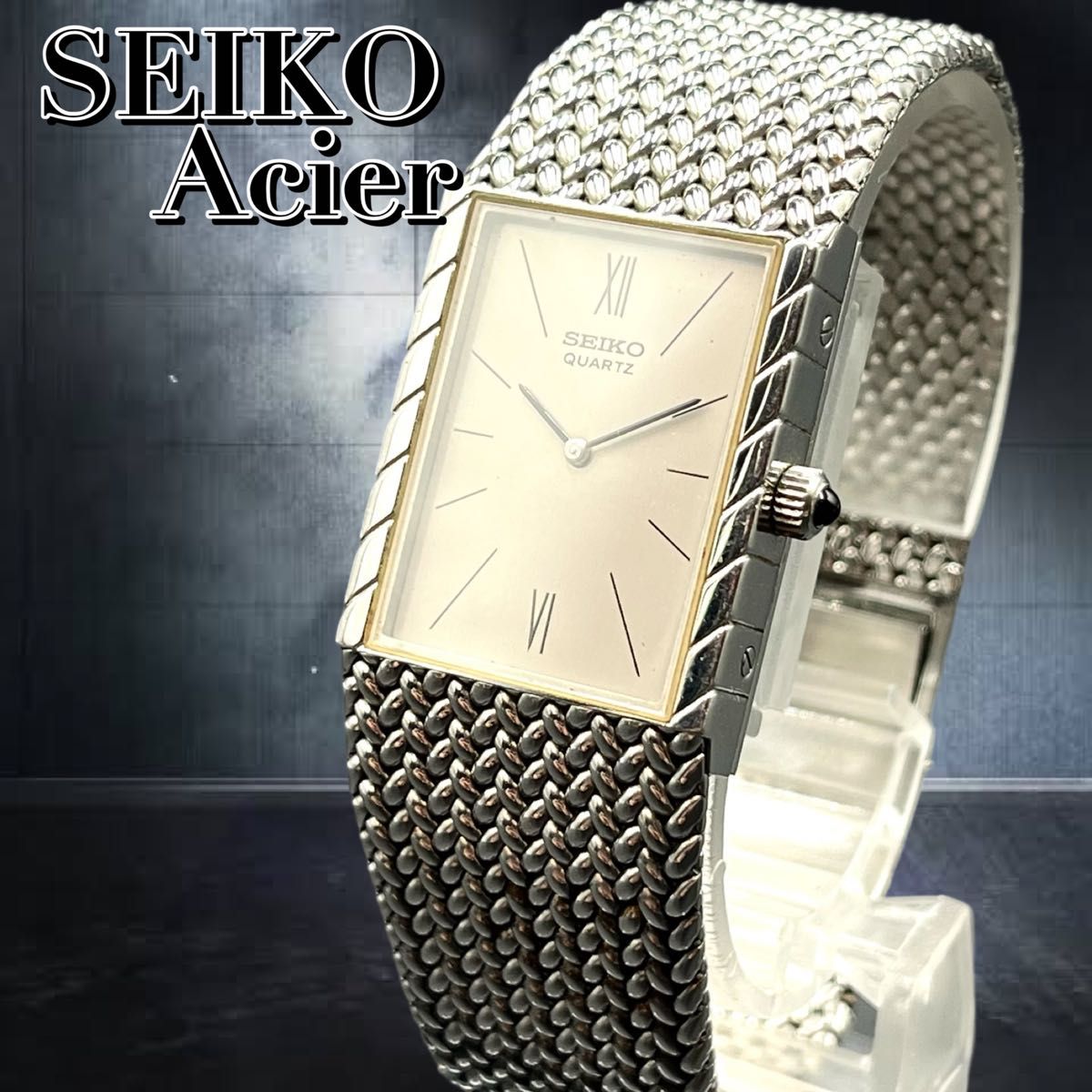 希少 70's SEIKO Acier Grald Genta 腕時計 セイコー アシエ 希少 70's SEIKO Acier Grald Genta 腕時計 セイコー アシエ