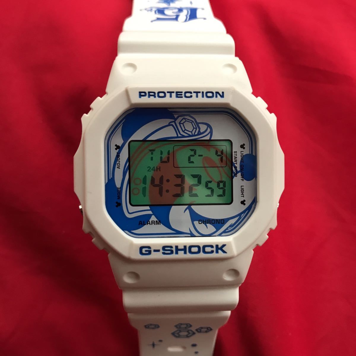 東京ディズニーシー15周年 G-SHOCK ホワイト