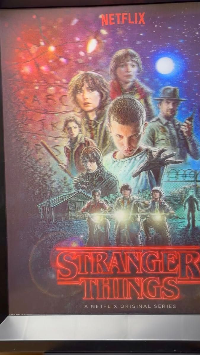 3Dポスター ストレンジャーシングス1