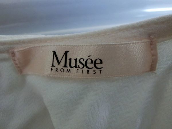 Musee ノースリーブカットソー F ホワイト #IN-M351 ミュゼ_画像3