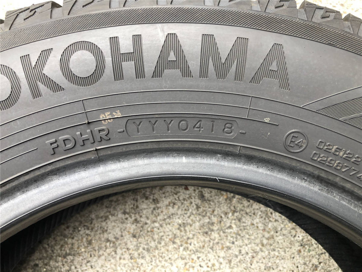 ヨコハマ　iG60　175/70R14　4本セット　8部山　2018年製造　バリ溝_画像3