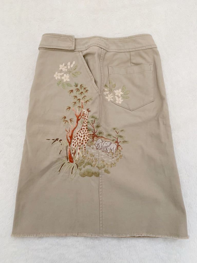 KEITA MARUYAMA сделано в Японии вышивка дизайн юбка size0 Keita Maruyama 