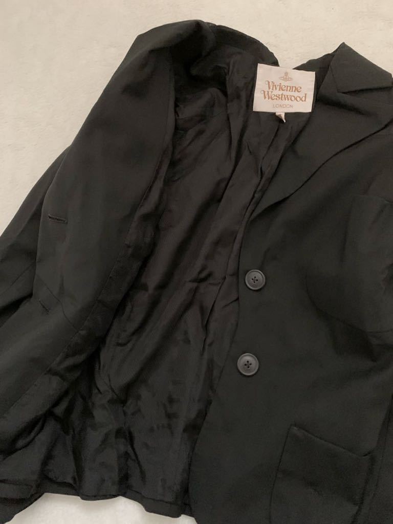 Vivienne Westwood LONDON Italy made black jacket sizeUK10US6 Vivienne Westwood London black (P)