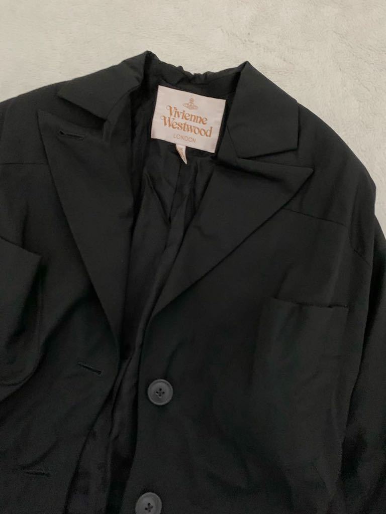 Vivienne Westwood LONDON Italy made black jacket sizeUK10US6 Vivienne Westwood London black (P)