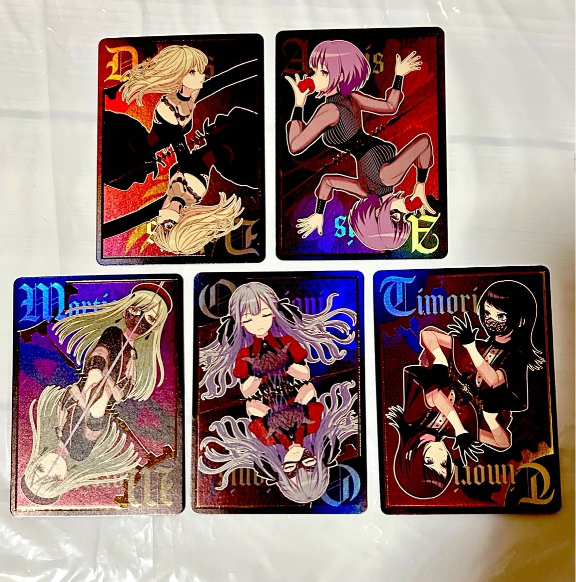 Ave Mujica KiLLKiSS キャラクターカード トレカ コンプ Ave Mujica KiLLKiSS キャラクターカード トレカ コンプ
