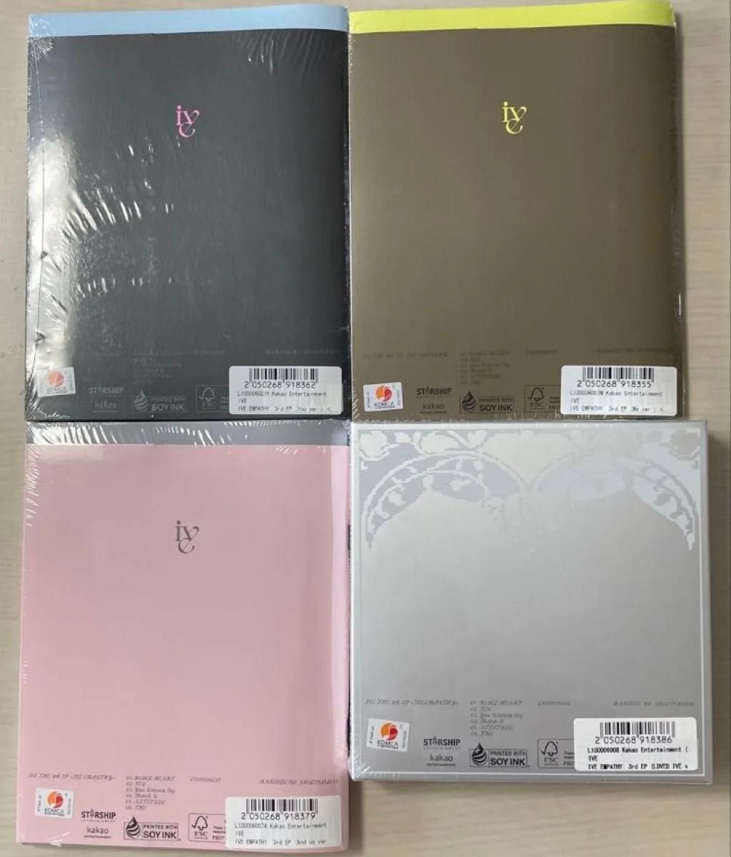 IVE EMPATHY アルバム 4形態セット|Yahoo!フリマ(旧PayPayフリマ) IVE EMPATHY アルバム 4形態セット|Yahoo!フリマ(旧PayPayフリマ)