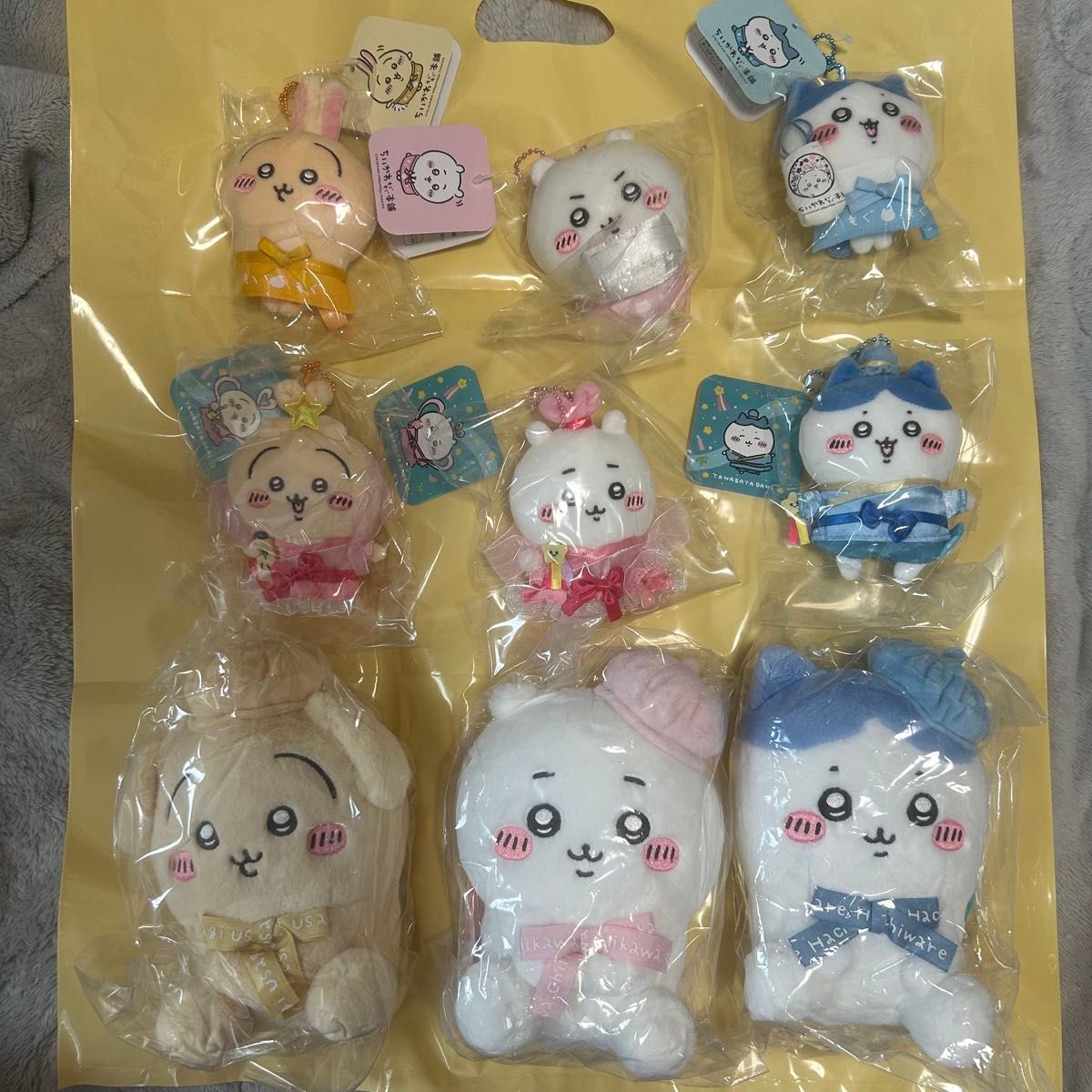 【新品】ちいかわ ハチワレ うさぎ 3シリーズセット (東京 京都 七夕)9点