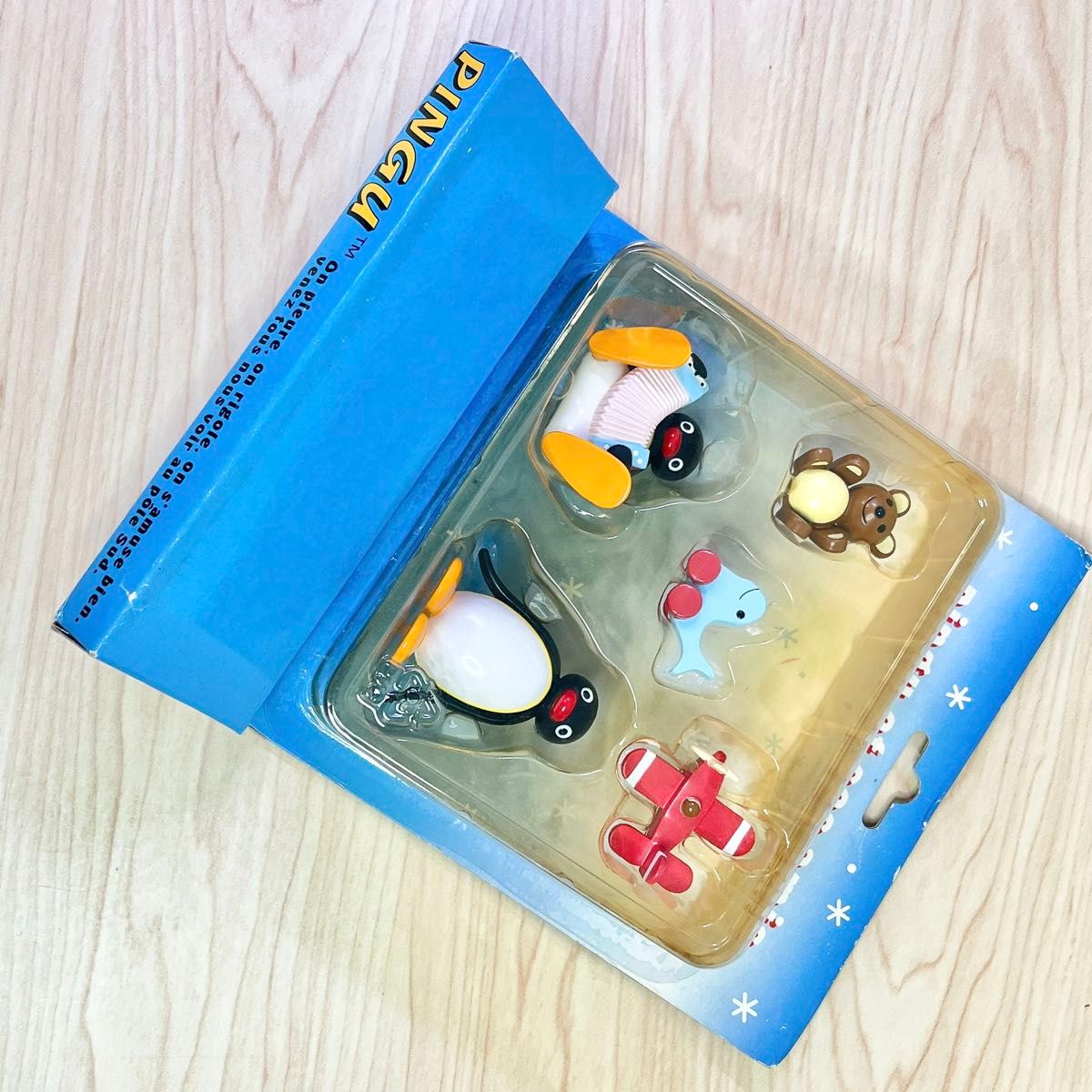 未開封品】ピングー PINGU マスコット セット フィギュア レア 未開封品】ピングー PINGU マスコット セット フィギュア レア